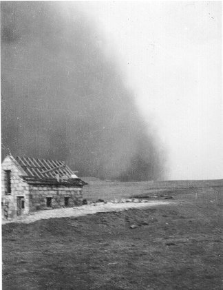 Ellis Co Dust Storm, 1930's